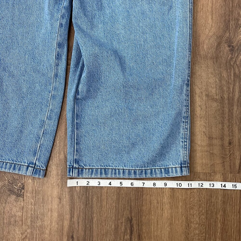 NEW Levi's Iconic Denim Jean Coverall Jumpsuit Sz L - Picture 10 of 15